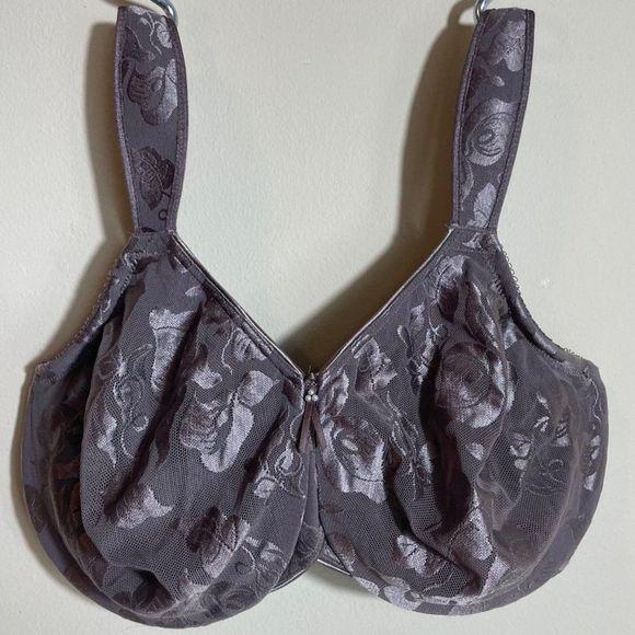 Wacoal Greige Awareness Seamless Underwire Bra 85567 for Comfort and Support 42D - Picture 4 of 9